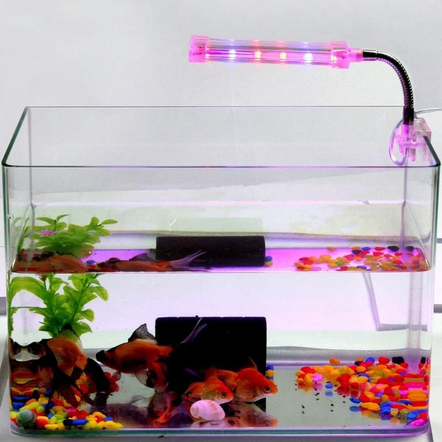 12LED 0.5W Red &Blue Clip Light HIGH LUMEN Aquarium Plant Marine FOWLR