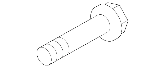 Genuine GM M14x2x55 Front Suspension Strut Bolt 11546535