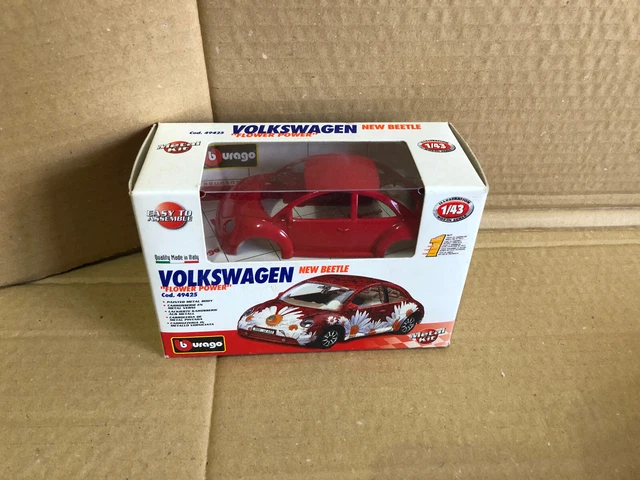 BURAGO 1/43 VOLKSWAGEN Vw New Beetle Cup EUR 12,95 - FR