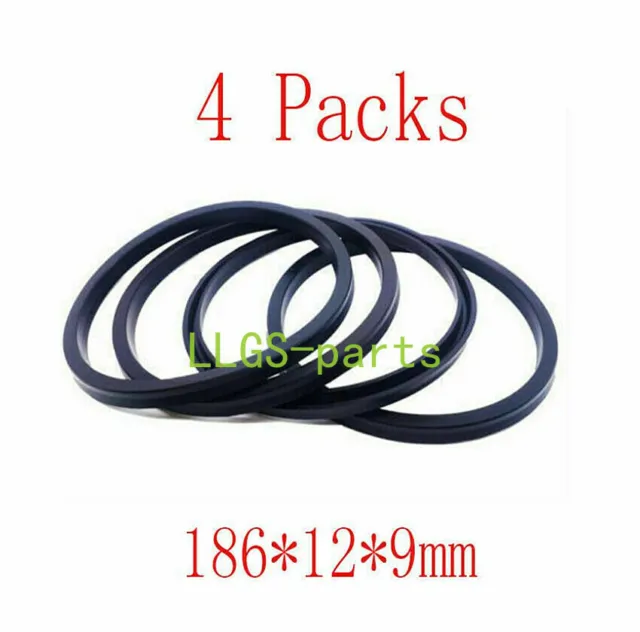 4pcs Tire Changer Machine186mm Larger Cylinder Piston Seal Y-type Rubber Ring