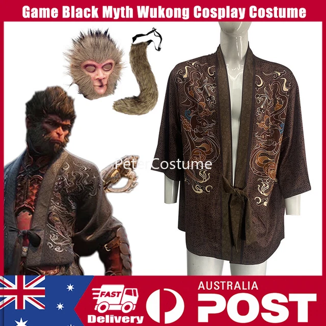 Men Blue Satin Gold Embroidered Cloak Cape Custom Historical Mantle Theatrical Costume Wedding Outfit