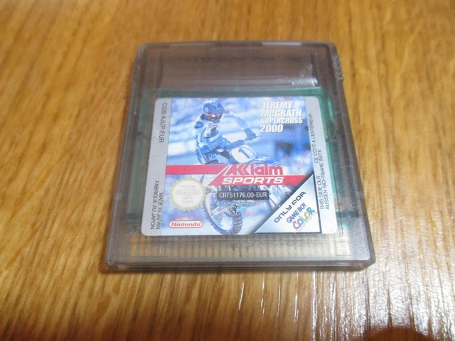 Jeux Game Boy Color : Driver + Jeremy McGrath Supercross 2000 - Cartouches Seulement - Bon état
