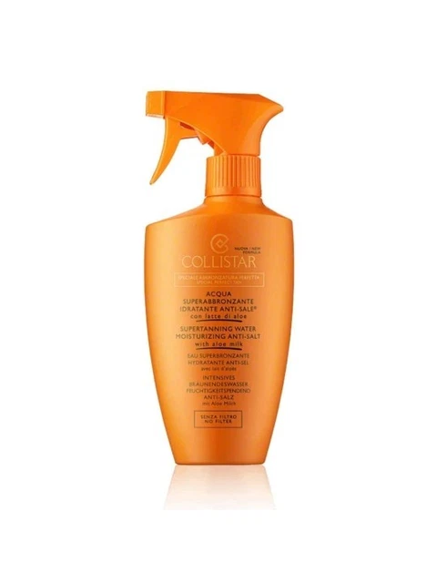 Collistar Feuchtigkeits-Erfrischungsspray Anti-Salz Gold, 400 Ml – Spendet Feuchtigkeit & Hinterlässt Gesunden Glow