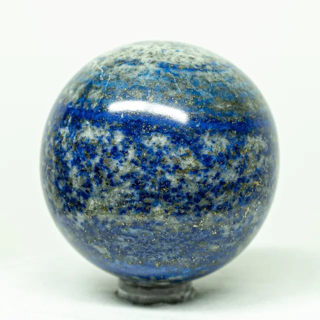 2" Blue Lapis Lazuli w/Pyrite Sphere Natural Crystal Sparkling Mineral Afghanist