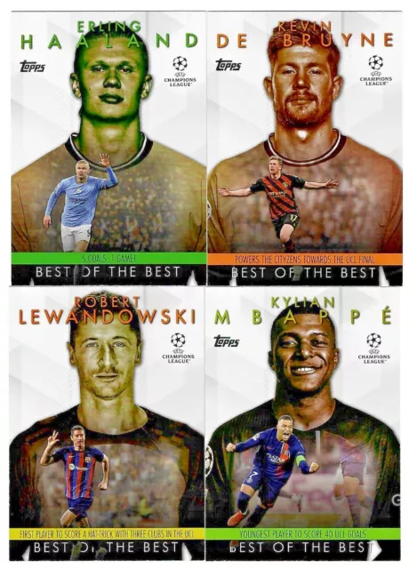 2023-24 Topps UEFA Club BEST OF THE BEST Insert - Complete Your Set ~ You Pick!