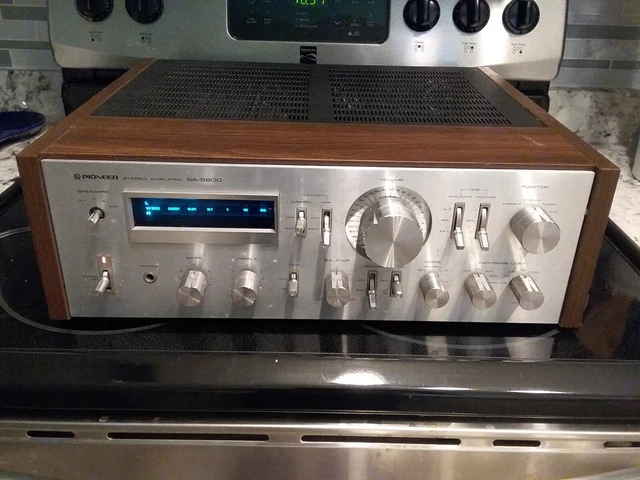 VTG Pioneer SA-8800 Integrated Amplifier Audio Equipment Cleaned and Serviced