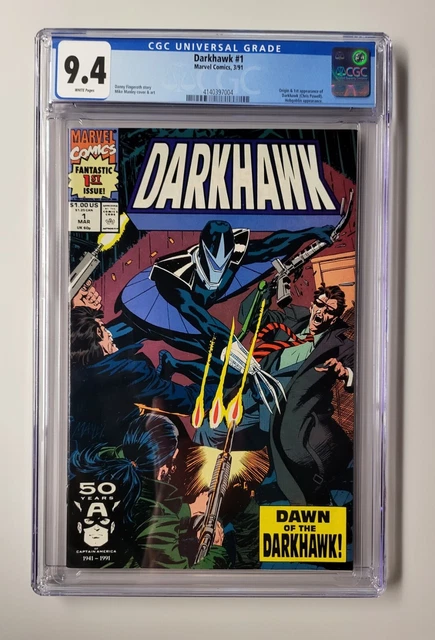 Darkhawk #1 Cgc 9.4  New Slab - Origin And First Appearance Of Darkhawk
