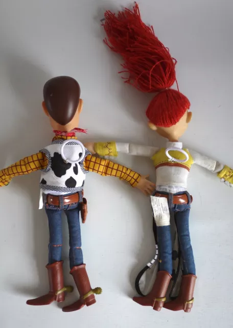 Toy Story Talking Woody & Jessie Pull String Disney Pixar Thinkaway 3