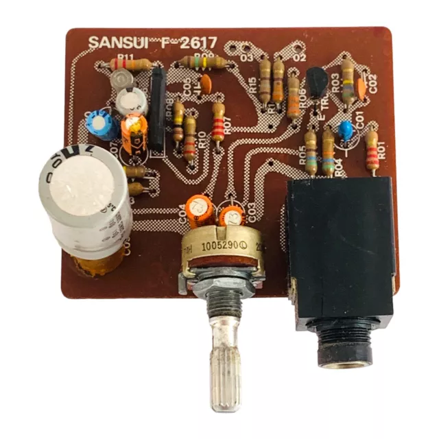 VTG 1978 Sansui 9090db F-2617 Mic AMP Circuit Board Receiver Parts
