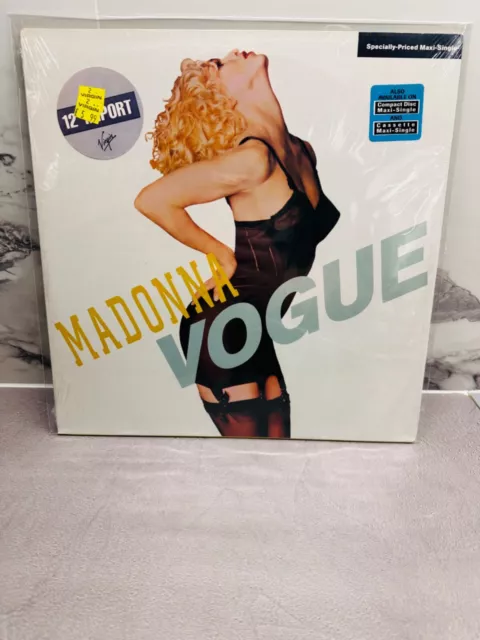 Madonna VOGUE- factory sealed 12'' vinyl -mega rare - no promo