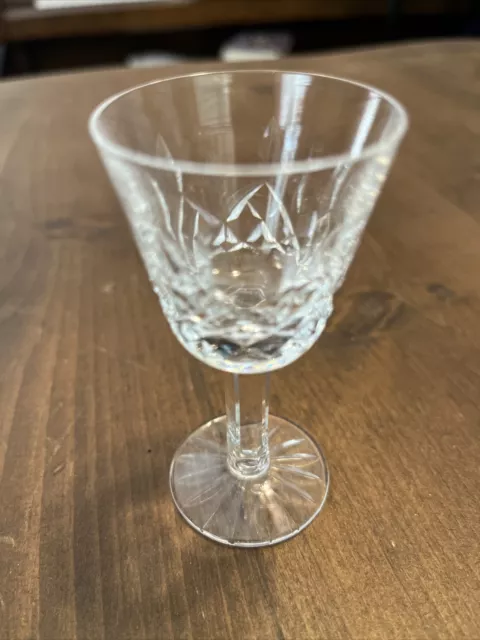 Waterford LISMORE Crystal Cordial Liqueur Sherry Glasses 3.5"