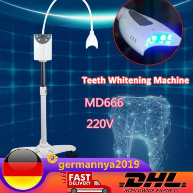 LED Dental Zahnweiß Bleaching Lampe Zahnaufhellung Gerät Teeth Whitening Lamp