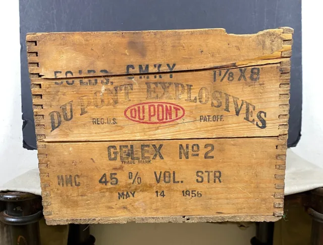 Vintage Dynamite Box Mining