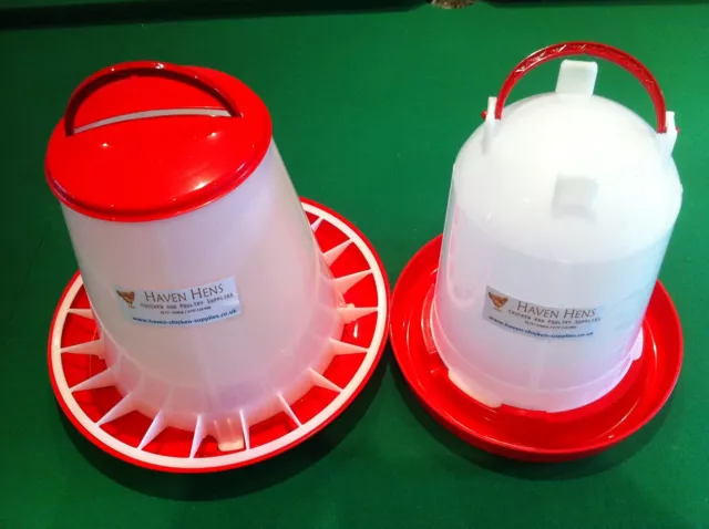 3kg Feeder & 3Ltr Drinker Chicken / Poultry / Duck/Hen Food And Water Accesories