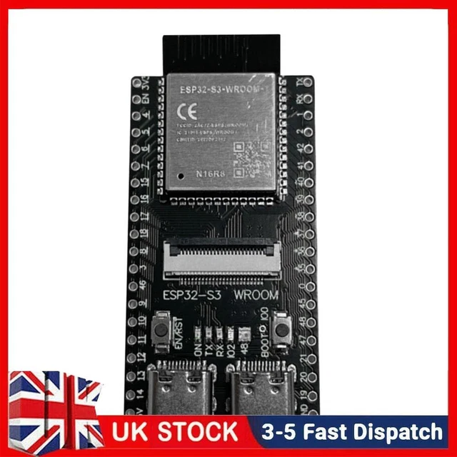 USEFUL ESP32-S3-WROOM CAM Board Onboard Camera Wireless with OV2640 ...
