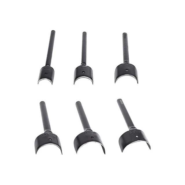 Walfront Kit 7 Outils Coupe Demi-Ronde Pour Cuir - Poinçons 10-40mm Maroquinerie