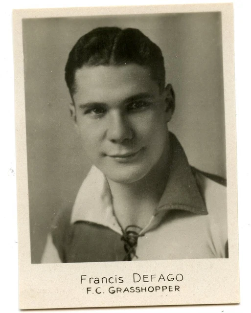 Photo Ancienne Albert Chodat - FC La Chaux-de-Fonds - Format 7x5 Cm - Noir Et Blanc