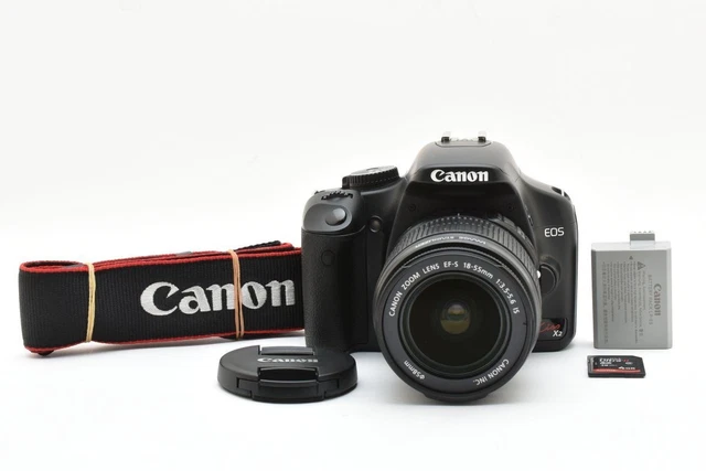 CANON EOS KISS X2 & EF-S 18-55mm F4-5.6 IS STM 18,000 shots