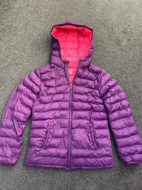 Girls Purple Mountain Warehouse Padded Jacket Age 11-12 Years