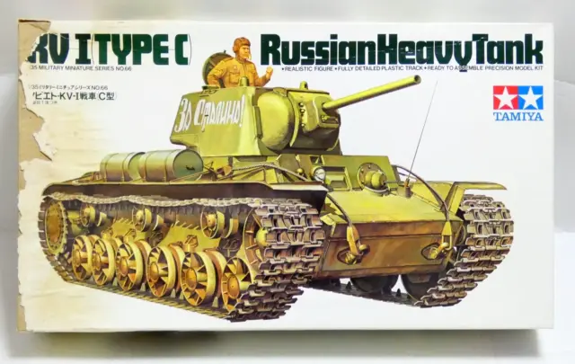 Maquette Tamiya Echelle 1/35 Russian Heavy Tank Kv I Type C Notice Sachet Scelle