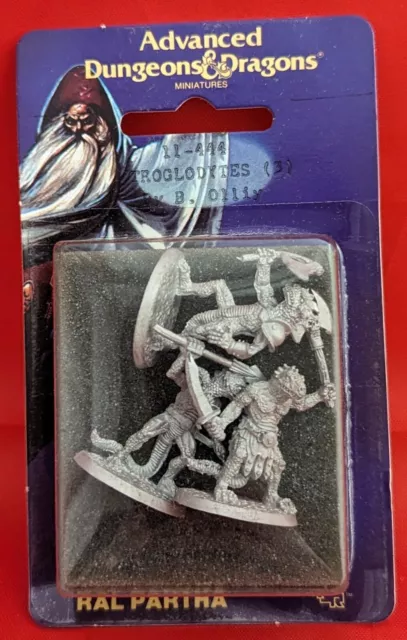 Ral Partha AD&D - 11-444 Troglodytes (MiB, Sealed)