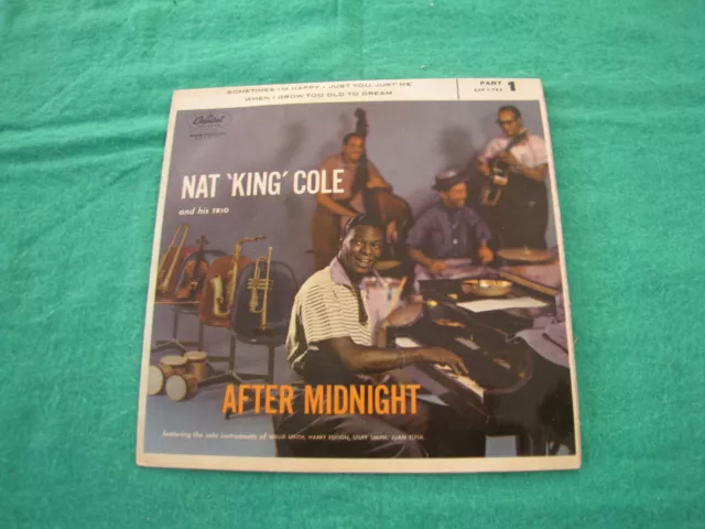 Nat 'King' Cole - After Midnight 7" E.P.