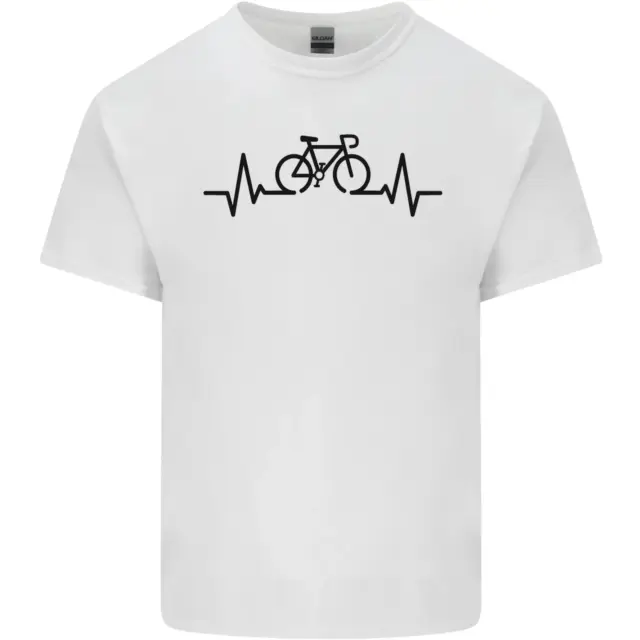 Bicycle Pulse Cycling Cyclist Road Bike Kids T-Shirt Childrens