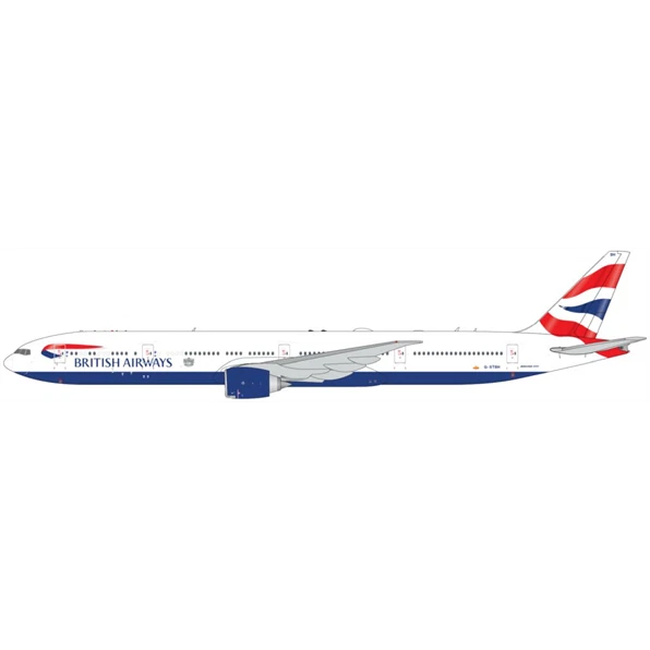 GeminiJets Boeing 777-300ER British Airways G-STBH – Modèle Métal 1:400 – 18x16 Cm – Collection Prêt à Exposer