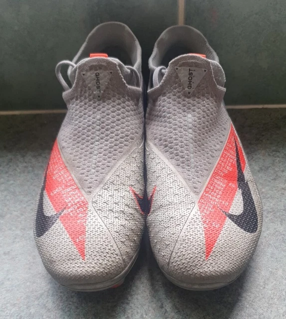 Nike Phantom VSN 2 Elite Quadfit Ghost lace Football Boots Uk 10.5 + boot bag