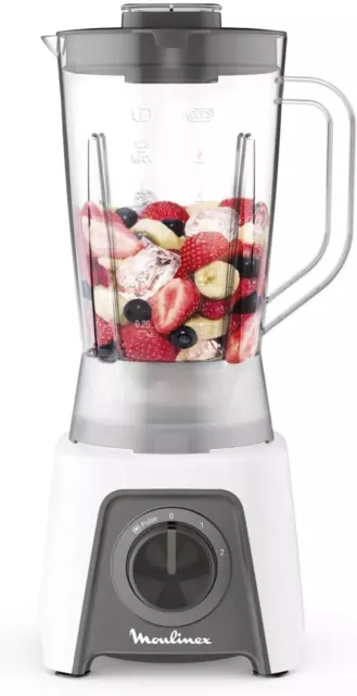 Moulinex Blendeo + Frullatore Elettrico, 450 W, 1.5 L, Tritatutto Con 2 Velocità