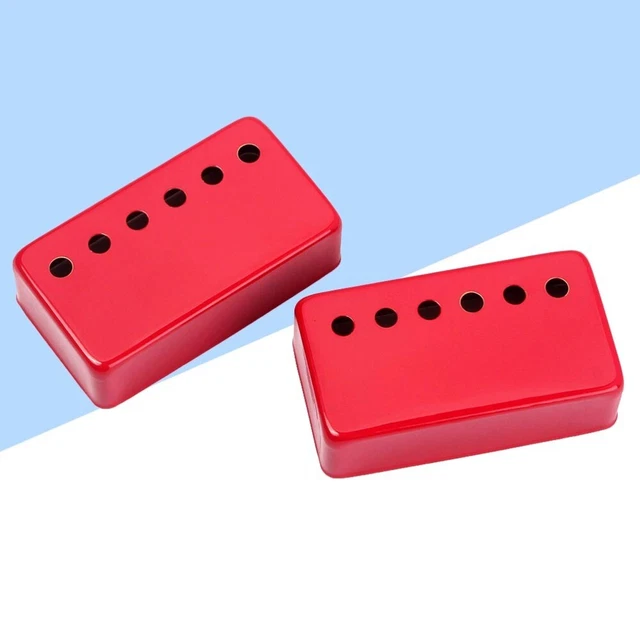 2 pz coperture per pickup pickup ottone basso bobina singola
