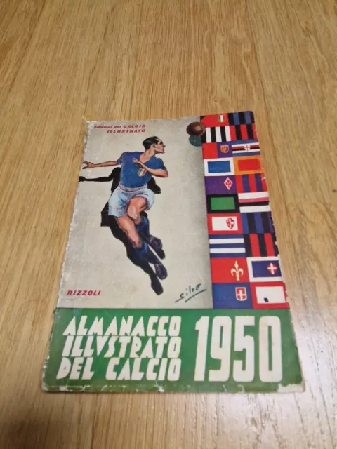 Almanacco Illustrato Del Calcio Italiano Originale 1950 Edizioni Rizzoli