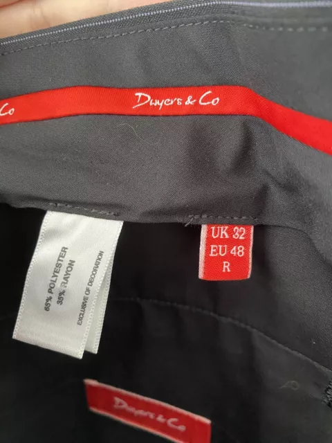 Dwyers & Co Black pin stripe golf trousers, UK32, EU 48 R 3
