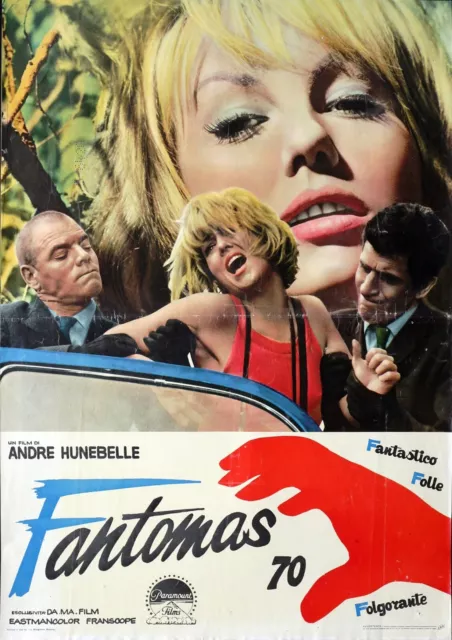 FANTOMAS - Affiche de Cinéma - Poster du Film - Louis de Funès