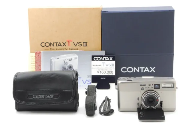 [Near MINT in Box] Contax TVS III Point & Shoot 35mm Film Camera From JAPAN