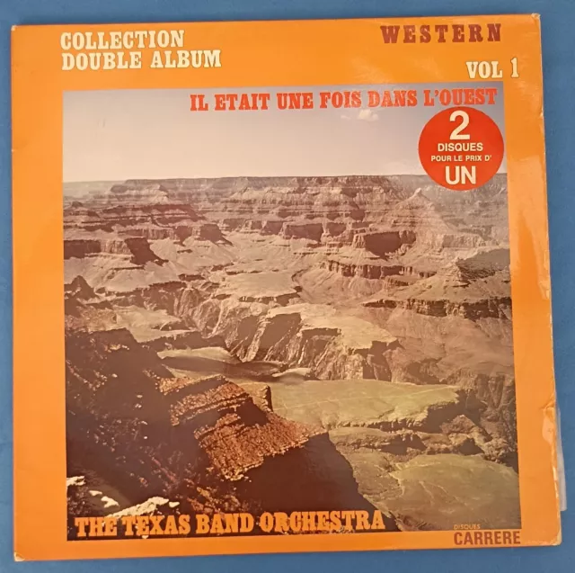Vinyle double 33 tours LP Western il était une fois dans l'ouest vol1