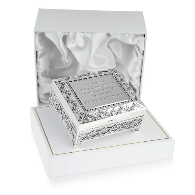 Mother of the Groom Gift Engraved Trinket Box Groom's Mum Wedding Favour Gifts
