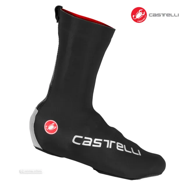 Castelli DILUVIO PRO Winter Cycling Shoe Covers : BLACK - One Pair