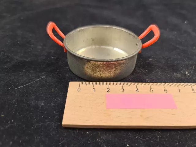 Topf Kochtopf Küche Kochen Puppenhaus Puppenstube antik alt