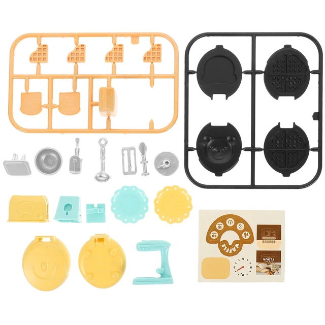Dollhouse Cooker Toy Baking Set Toast Micro Set Tiny Blender