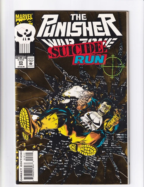 THE PUNISHER WAR ZONE #23 1994 MARVEL COMIC BOOK Bag/Boarded