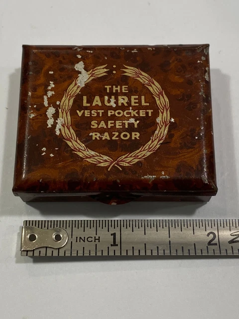 Vintage THE LAUREL VEST POCKET SAFETY RAZOR Made in England