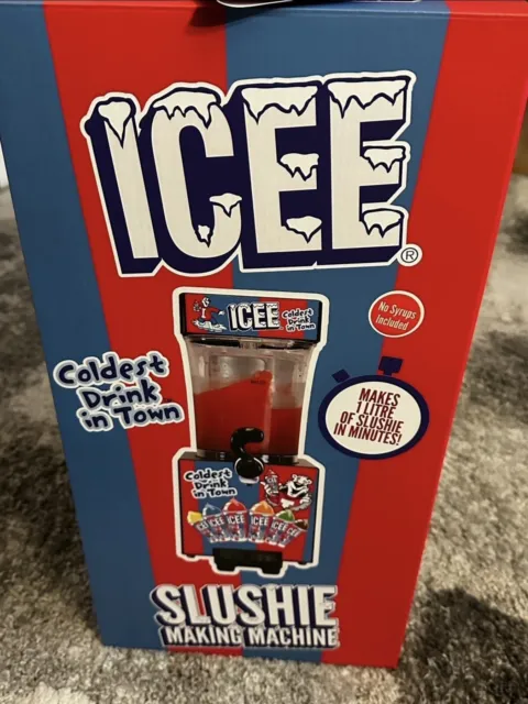 NEW* Iscream Genuine ICEE Home Slushie Maker Ice Machine 1 Liter