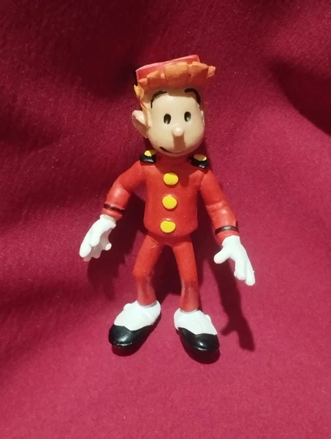 Figurine Pixi Spirou Articulée En Plomb 1993 Boîte D'origine