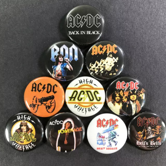 90's Rock Bands 1 Button Pin Set Grunge Alternative Indie Rock (20 Pins  total)