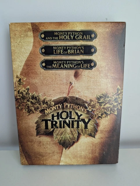 MONTY PYTHON'S HOLY Trinity DVD The Holy Grail Meaning of Life of Brian ...