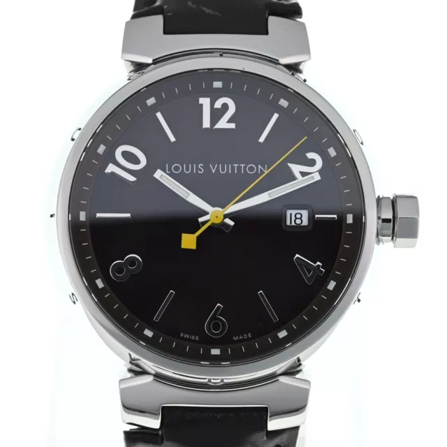 LOUIS VUITTON WATCH Tambour 2002 Z10962 Not Working AS IS Pink Leather Band 152.50 PicClick