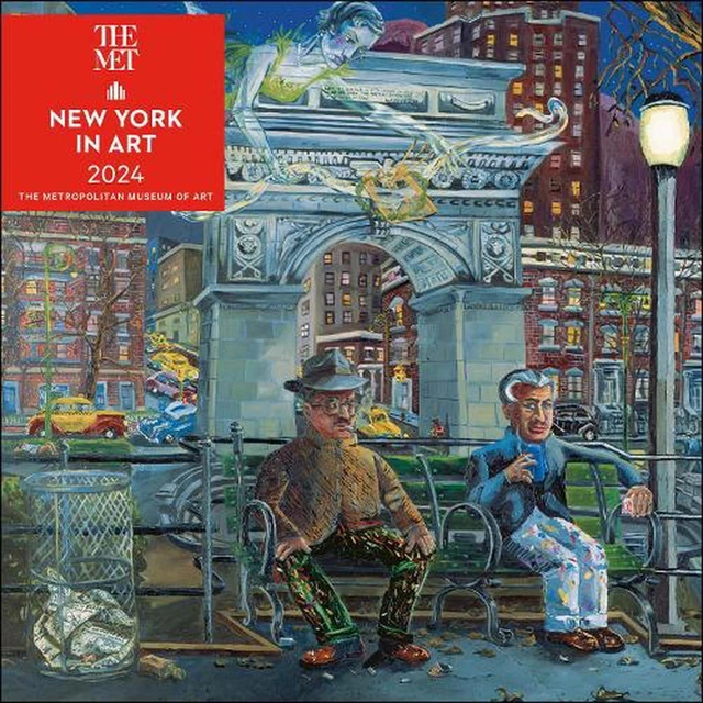 NEW YORK IN Art 2025 Wall Calendar by The Metropolitan Museum Of Art