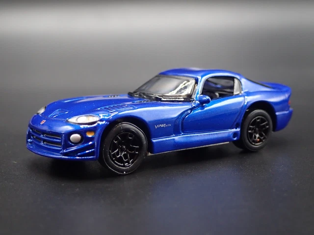 1996-2002 Dodge Viper Gts Rare 1:64 Scale Collectible Diorama Diecast Model Car