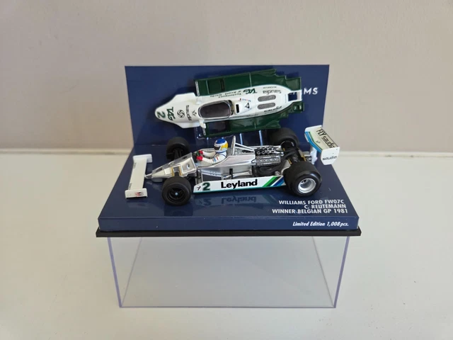 MINICHAMPS 1/43 WILLIAMS Honda FW09 K. Rosberg - Winner US GP 1984